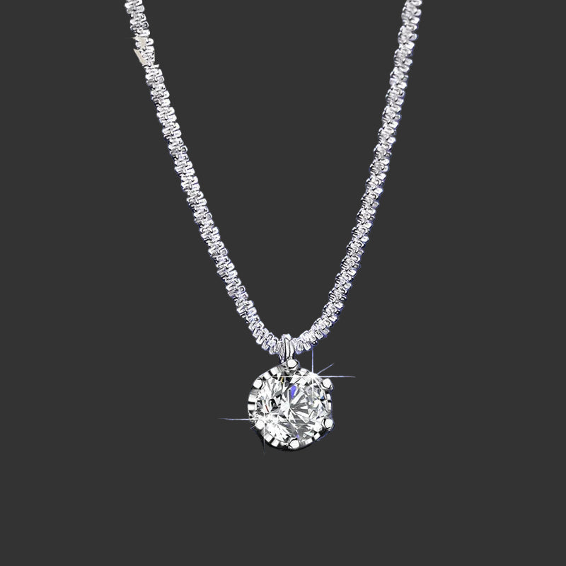 Best Selling 925 Silver  Diamond Necklace