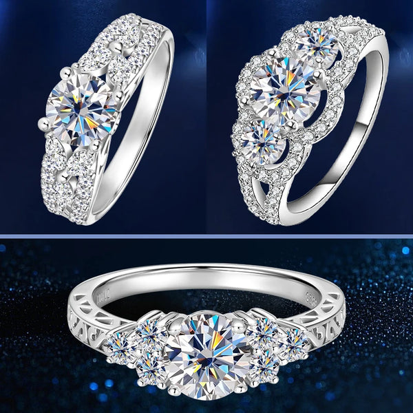 Women's Engagement or Wedding Ring 925 Sterling Silver