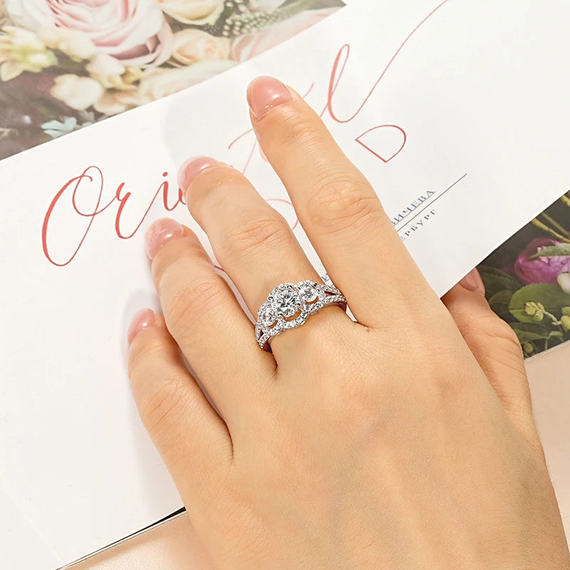 Women's Engagement or Wedding Ring 925 Sterling Silver