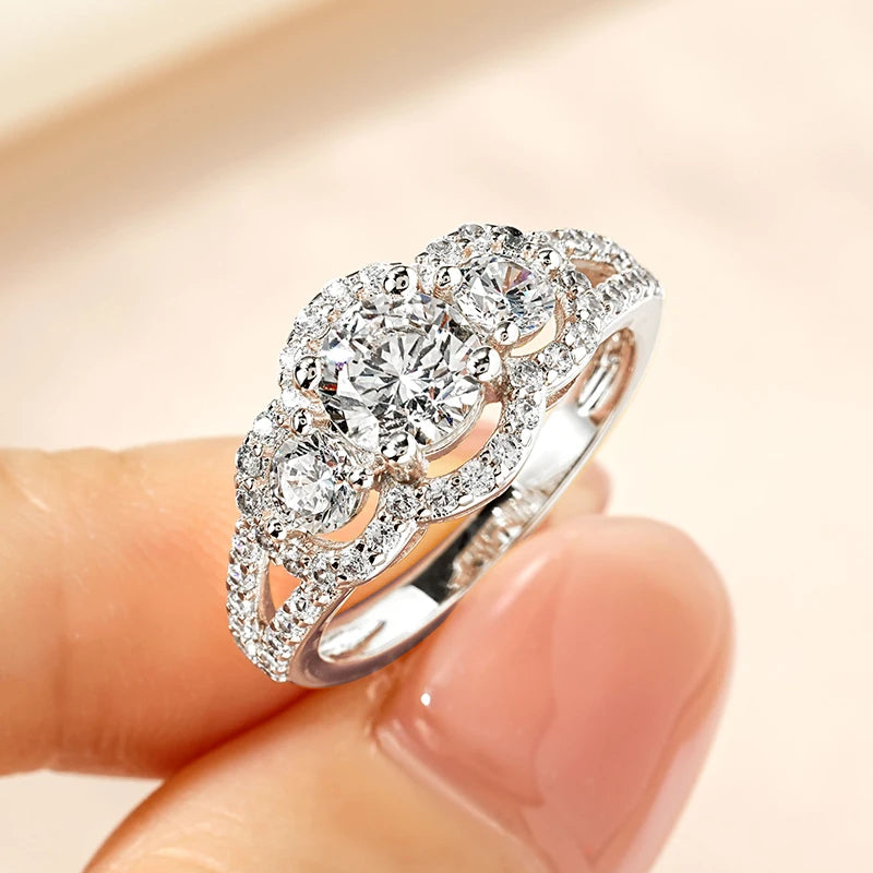 Women's Engagement or Wedding Ring 925 Sterling Silver