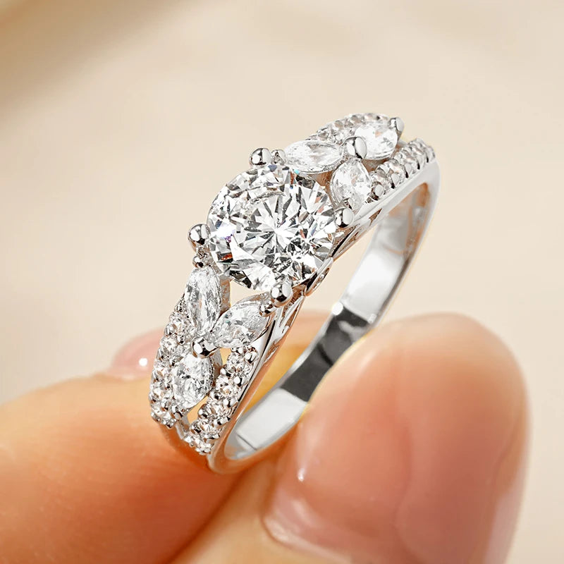 Women's Engagement or Wedding Ring 925 Sterling Silver